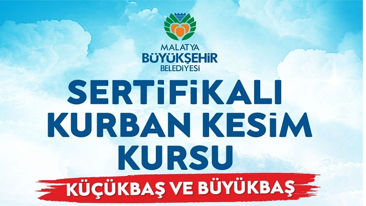 Büyükşehir Belediyesinden Kurban Kesim Kursu
